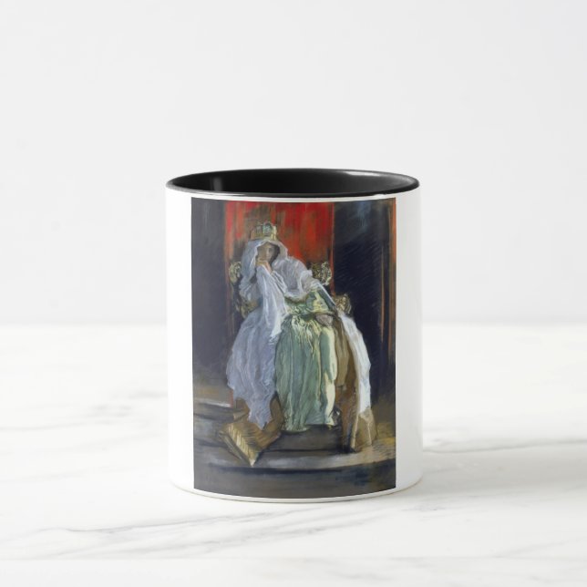 Danmarks drottning (av Edwin Austin Abbey) Mugg (Center)