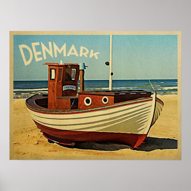 Danmarks fiskebåt poster (Framsidan)