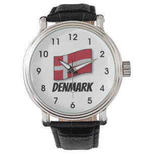 Danmarks flagga armbandsur