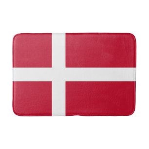 Danmarks flagga badrumsmatta
