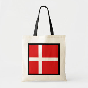 Danmarks Flagga Bag Tygkasse