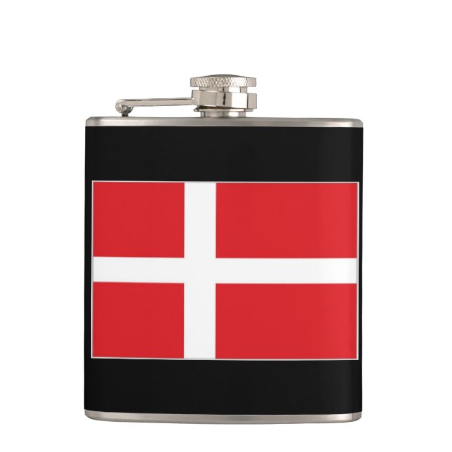 Danmarks flagga fickplunta (Framsidan)