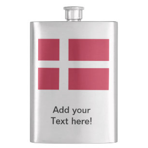 Danmarks flagga fickplunta
