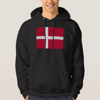 Danmarks Flagga Hoodie