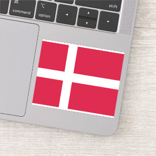 Danmarks Flagga Klistermärken