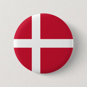 Danmarks flagga knapp