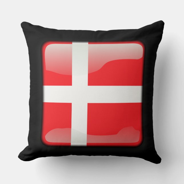 Danmarks flagga kudde (Framsida)
