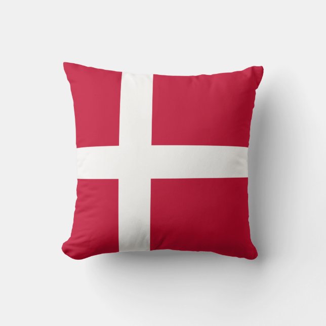 Danmarks flagga kudde (Framsida)