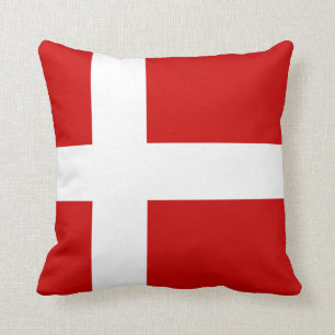 Danmarks flagga kudde