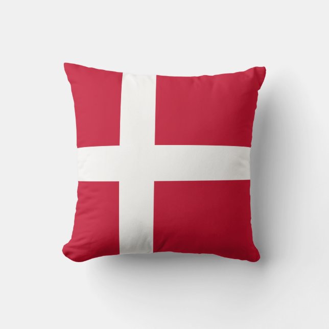 Danmarks flagga kudde (Framsida)