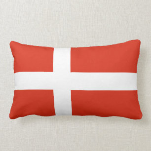 Danmarks flagga lumbarkudde