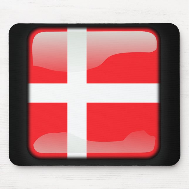 Danmarks flagga musmatta (Framsidan)