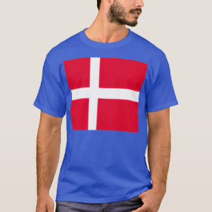 Danmarks flagga t shirt