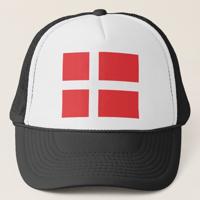 Danmarks flagga truckerkeps (Framsida)