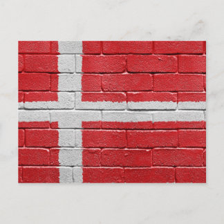 Danmarks flagga vykort