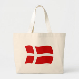 Danmarks flaggbag jumbo tygkasse