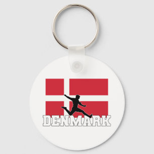 Danmarks fotbollslag nyckelring
