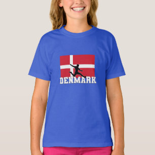 Danmarks fotbollslag t shirt