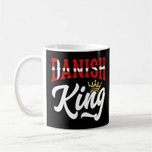 Danmarks Kung Danmark Danmark Flagga Kaffemugg