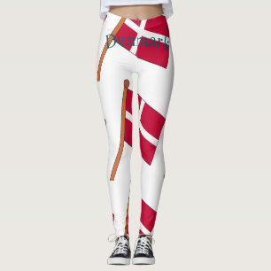 Danmarks landsflagga Thunder_Cove Leggings
