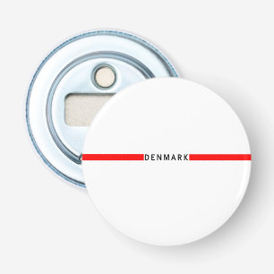Danmarks minimalistiska flagga flasköppnare