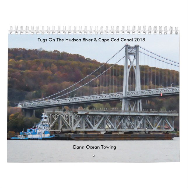 Dann hav som bogserar 2018 kalender (Omslag)