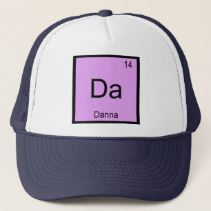 Danna Namn kemi Inslag Periodic Bord Keps