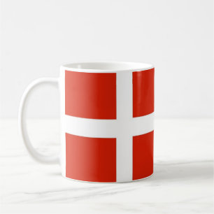 Dannebrog, Danmarks Officiell Flagga Kaffemugg