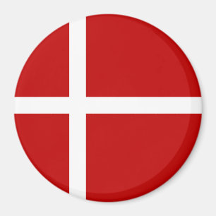 Dannebrog Danska flaggan Magnet