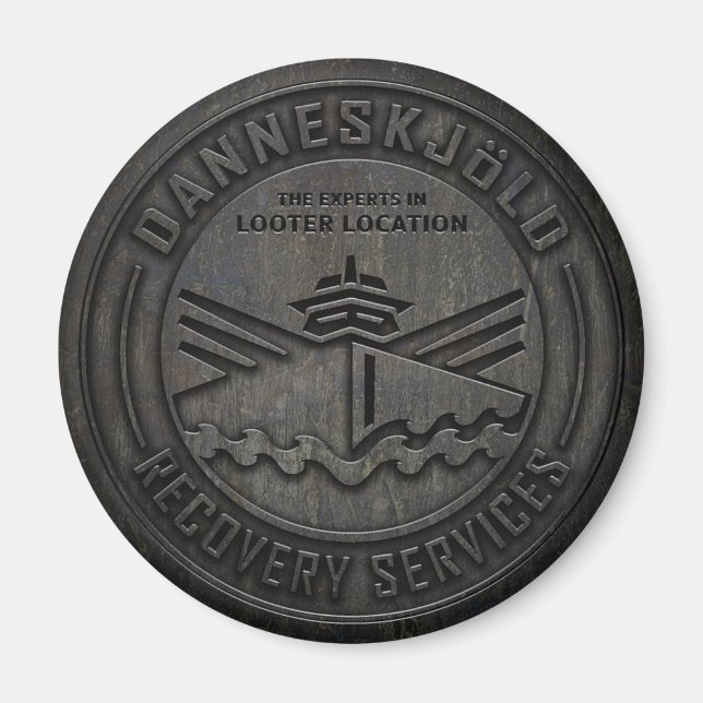 Danneskjold Recovery Services Magnet (Framsidan)
