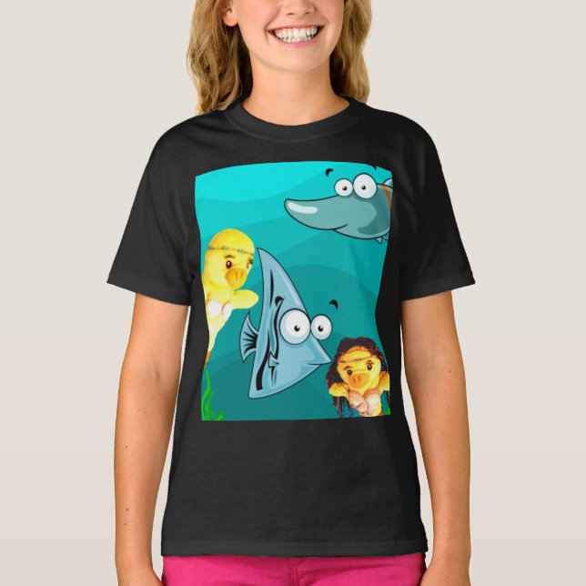 Danni Havsfrun T-Shirt (Framsida)
