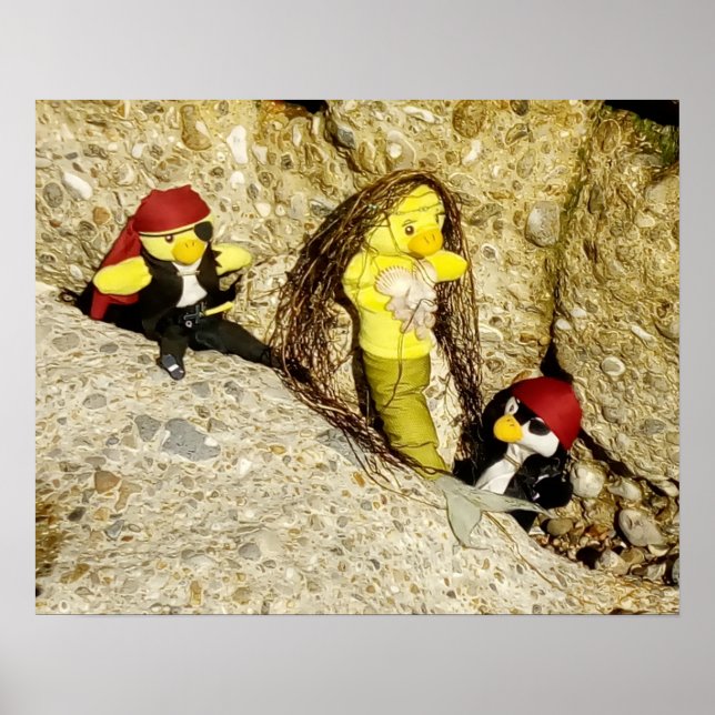 Danni Sjöjungfrun och Pirater Poster (Framsidan)