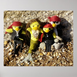 Danni Sjöjungfrun och Pirater Poster