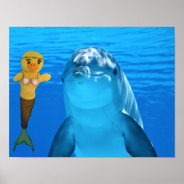 Danni Sjöjungfrun Poster (Framsidan)