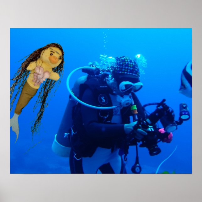 Danni Sjöjungfrun Poster (Framsidan)