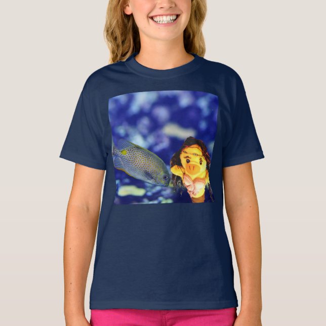 Danni Sjöjungfrun T-Shirt (Framsida)