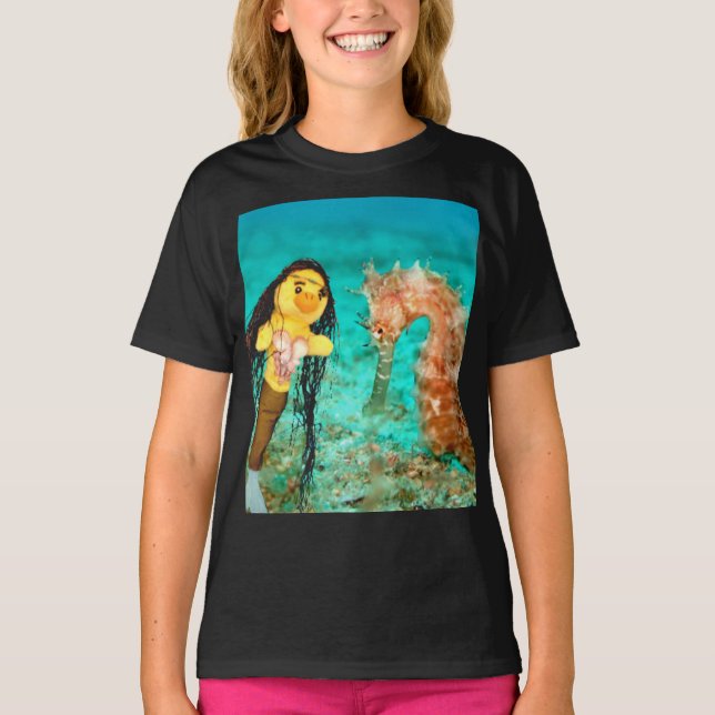 Danni Sjöjungfrun T-Shirt (Framsida)