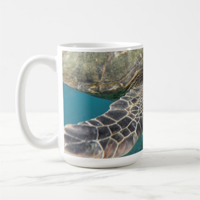 Danni sjöjungfrun under vattnet kaffemugg (Vänster)
