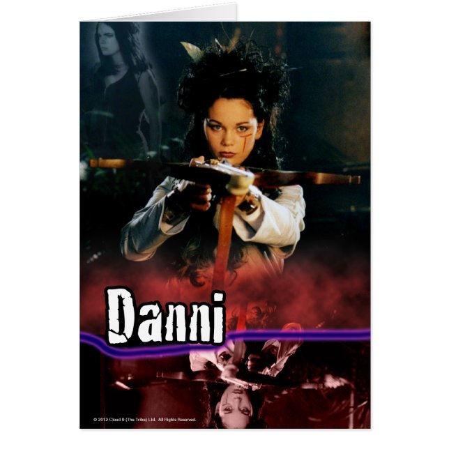 Danni stammen hälsningskort (Framsidan)