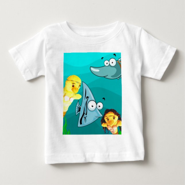 Danni the Mermaid T-Shirt (Framsida)
