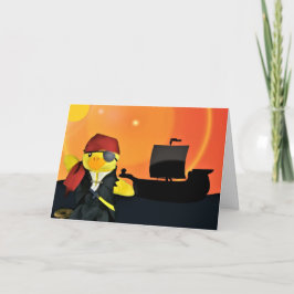 Danny Anka, födelsedagskort Pirat Kort