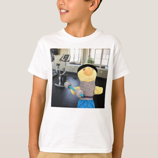 Danny Anka i gymmet T-Shirt (Framsida)