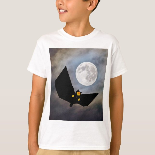 Danny Anka i sin nya Fladdermus-utrustning T-Shirt (Framsida)