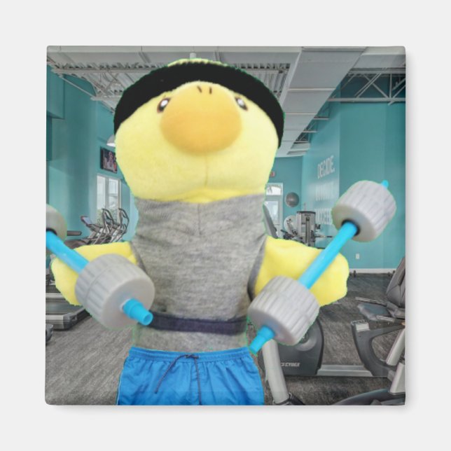 Danny Anka in the Gym Magnet (Framsidan)