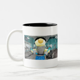 Danny Anka in the Gym Två-Tonad Mugg