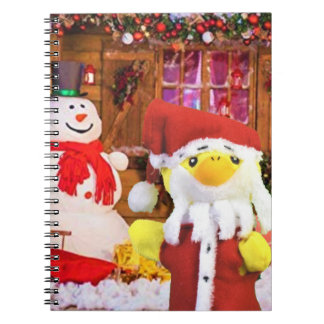 Danny Anka Santa - jul Äventyr Anteckningsbok