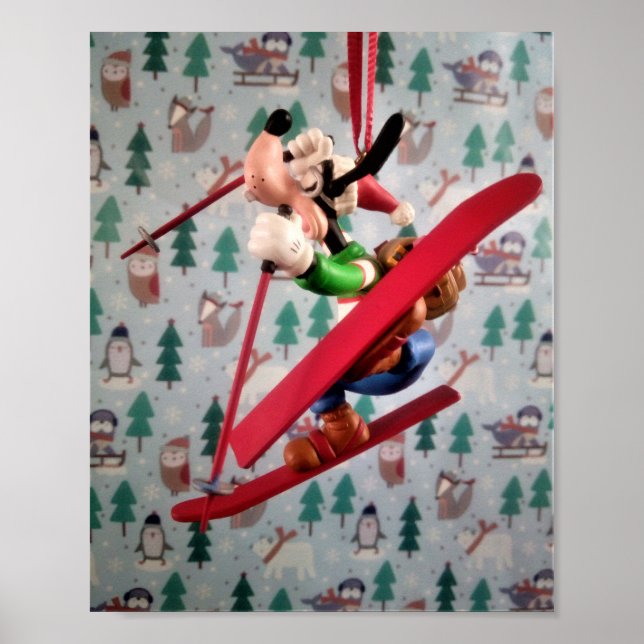 Danny Anka Santa. Träd Ornament Poster (Framsidan)