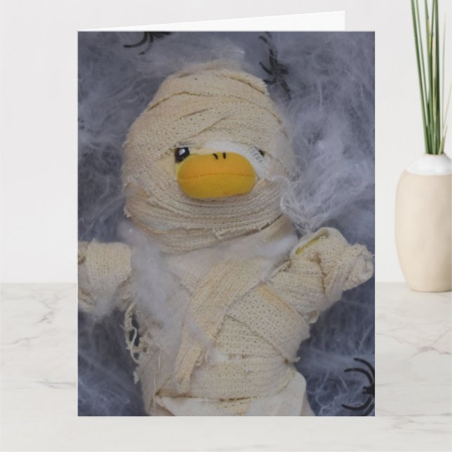 Danny Duck Mummie blankkort Kort (Framsida)