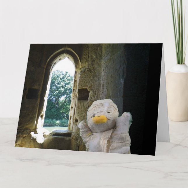 Danny Duck Mummie födelsedagskort Kort (Framsida)
