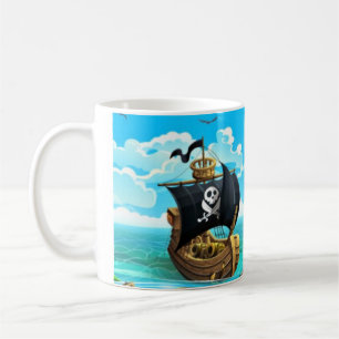 Danny Duck Pirat Kaffemugg